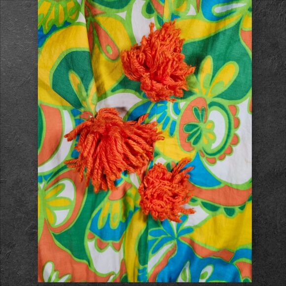 Vintage 1970s Handmade Clown Costume Suit w/ Hat & Ruffle One of a Kind - Picture 13 of 16